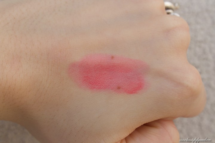 Bronze Goddess Blooming Lipbalm swatch