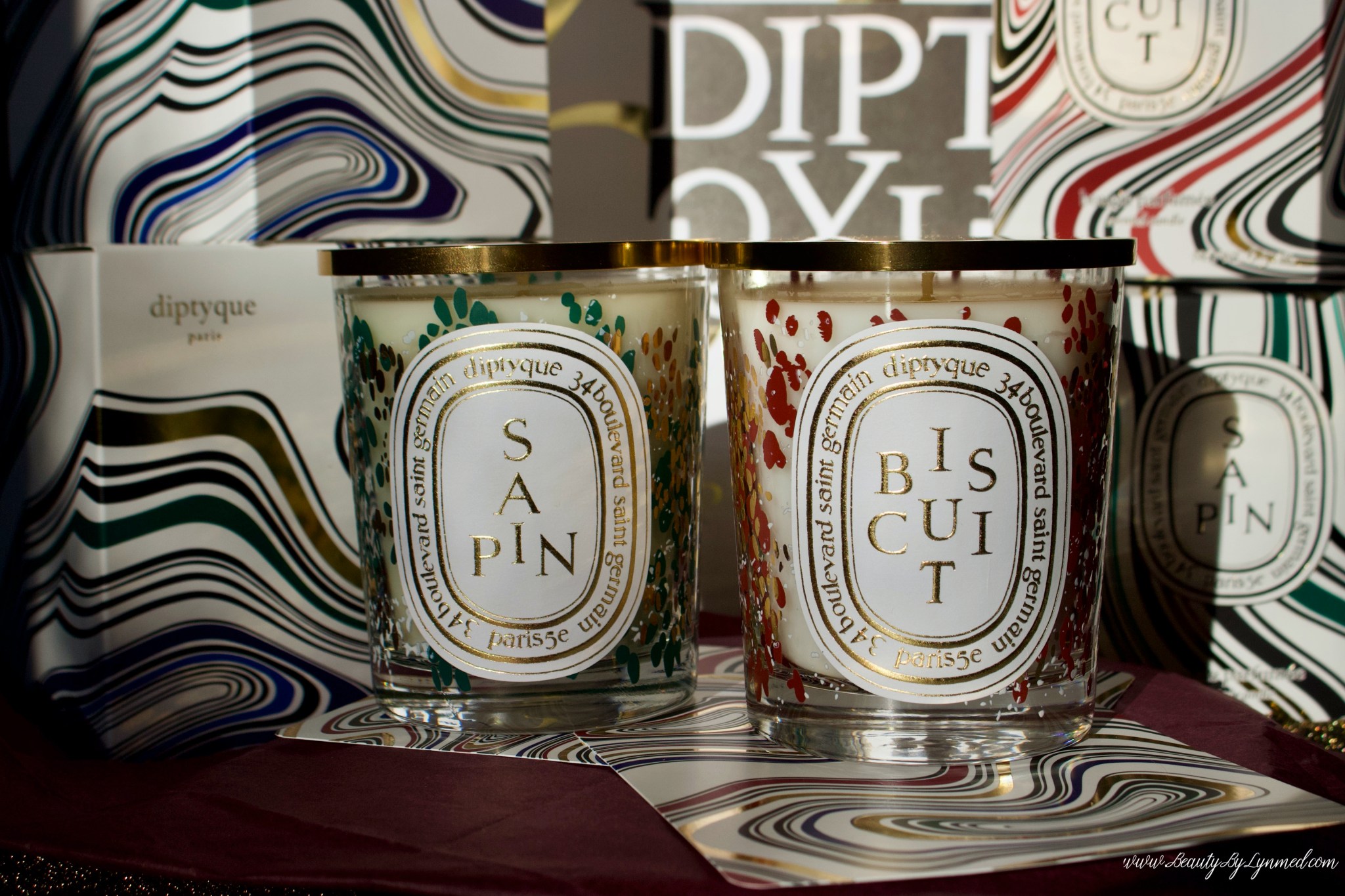 DIPTYQUE Bougie Biscuit (190 g) - édition limitée des fêtes