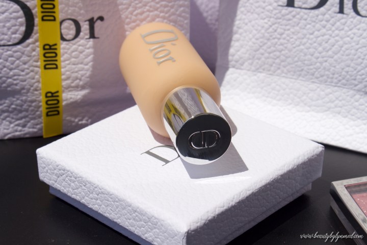 Dior backstageFoundation