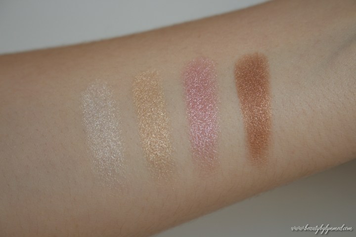 Dior Backstage Glow Palette swatches